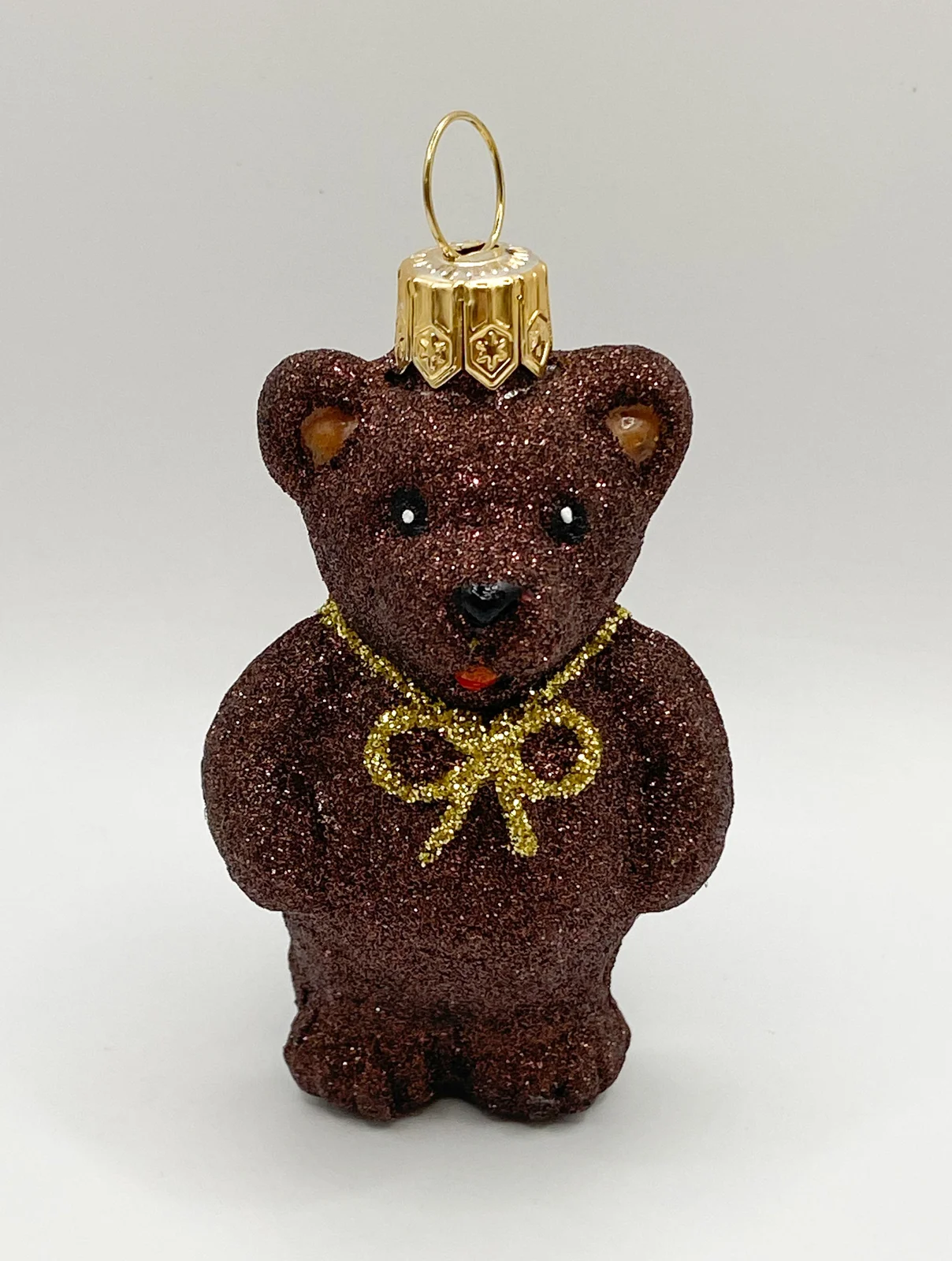 Impuls Brauner Teddybär mit goldener Schleife