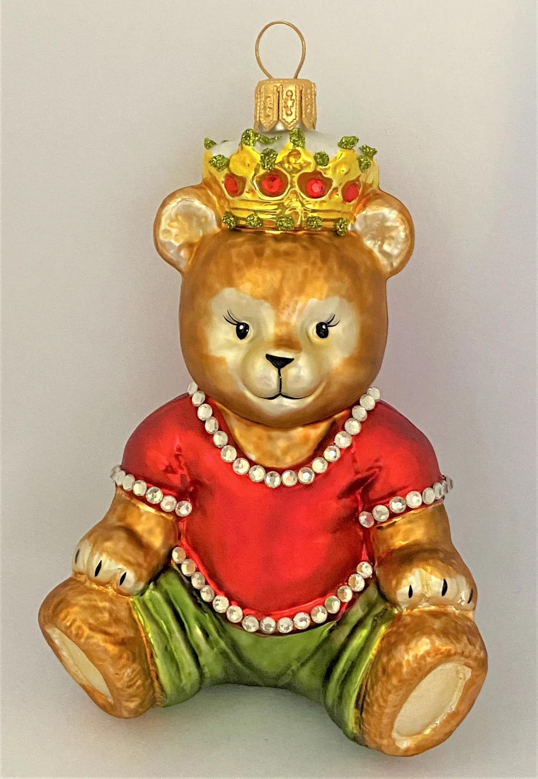 Hanco Teddybär mit Krone
