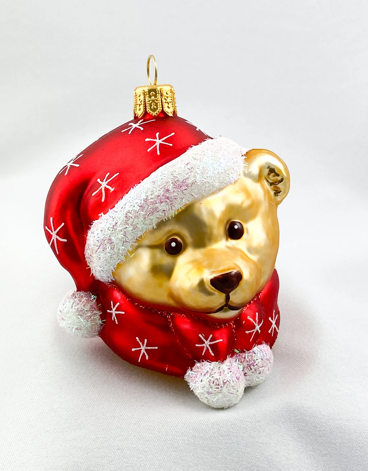 Hanco Teddybär mit Weihnachtsmütze