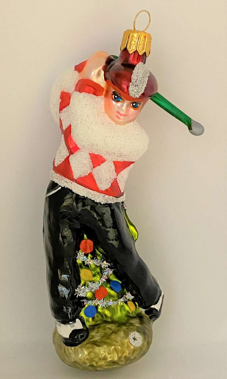 Wiktoria Golfer beim Abschlag