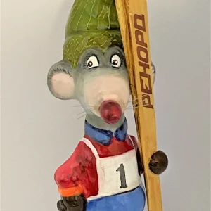 Atlas Coole Ski-Rennfahrer- Maus. ATLASART