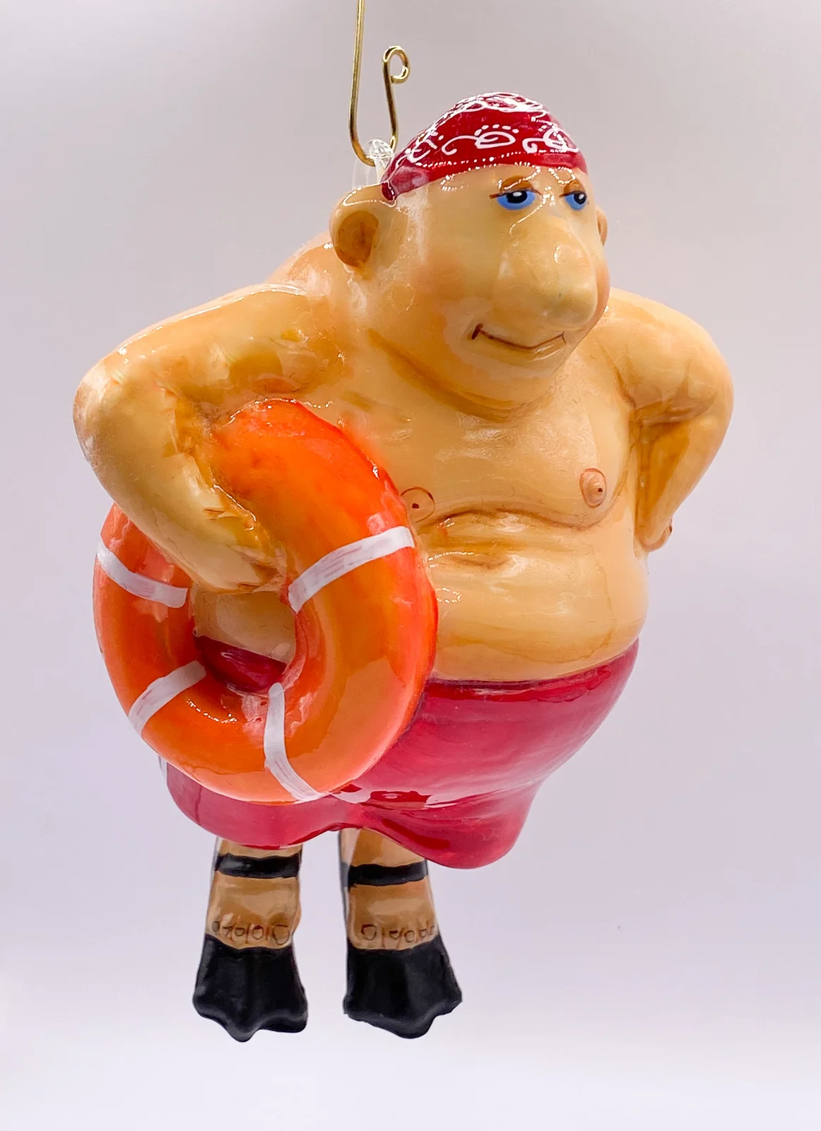 Komozja Rettungsschwimmer, Karikatur MOSTOWSKI KOMOZJA