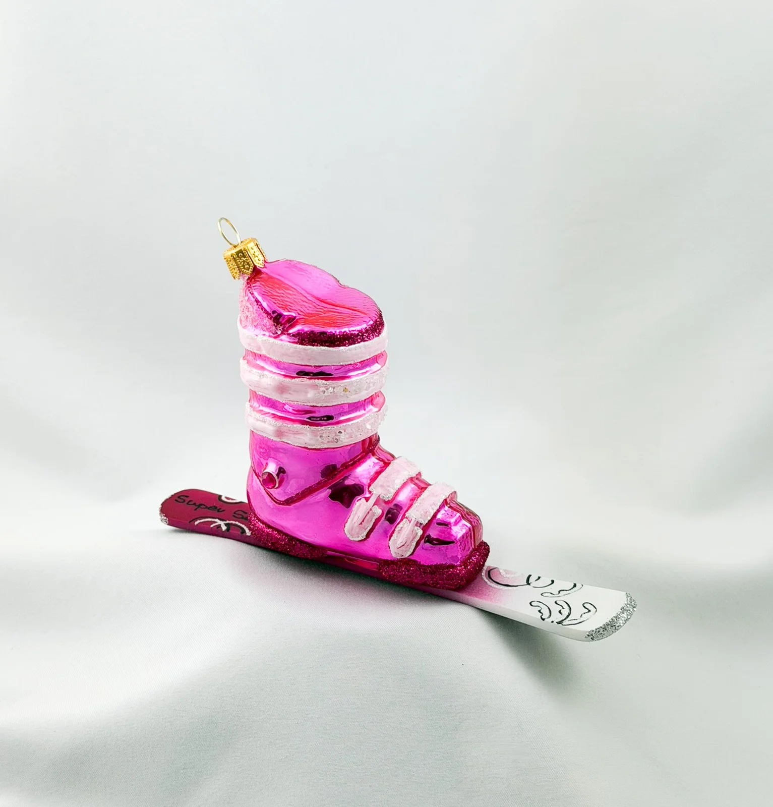 GMC Ski-Schuh in Pink mit Ski