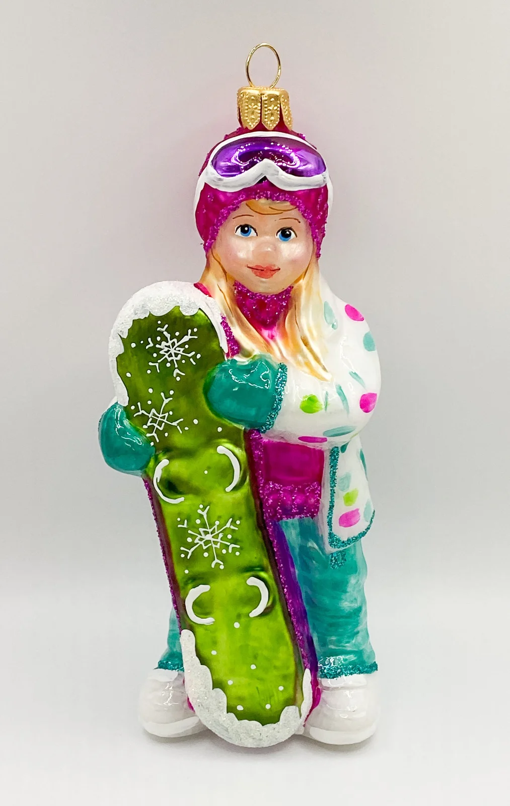Impuls Mädchen mit Snowboard