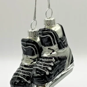 Glaspol Paar Herren Schlittschuhe schwarz