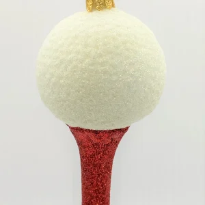 Impuls Golfball auf dem Tee