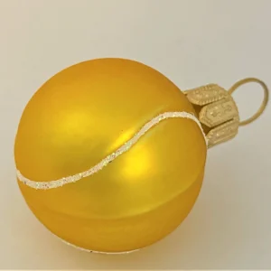 Glaspol Kleiner gelber Tennisball
