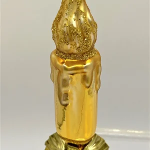 ANVA Goldene Kerze auf Clip