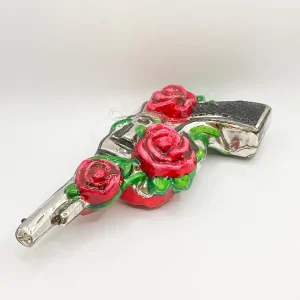 Komozja Pistole mit Blumen, Dia de los Muertos, KOMOZJA MOSTOWSKI