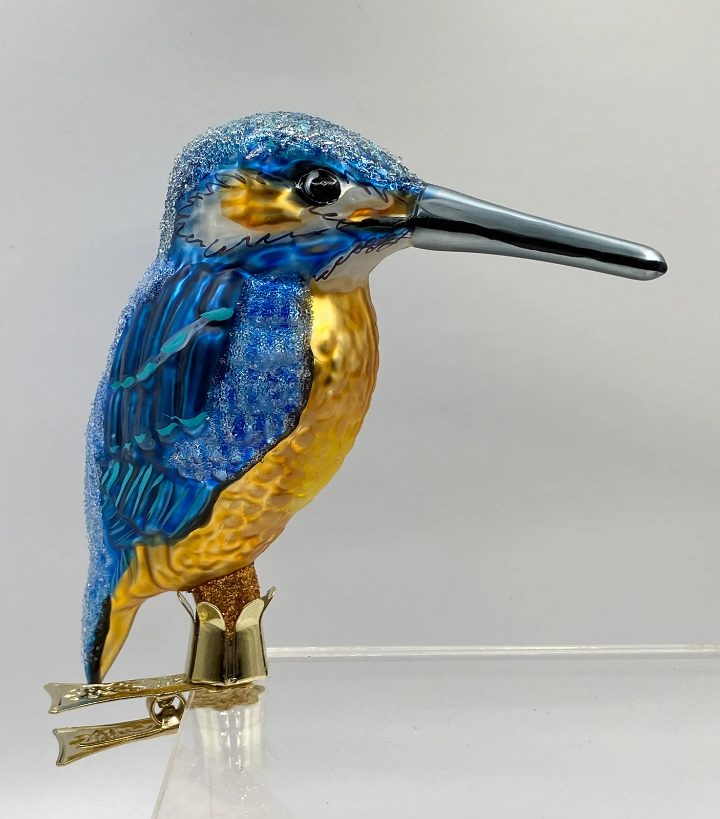 Wiktoria Grosser Eisblauer-Eisvogel auf Clip