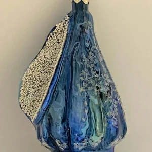 GMC Blaue Meeresschnecke mit Glitzer