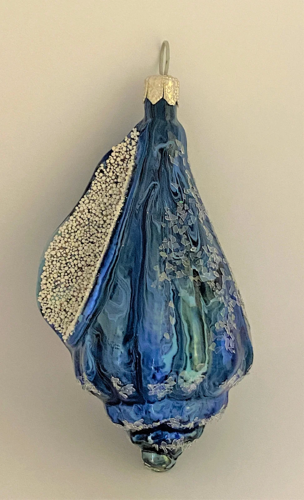 GMC Blaue Meeresschnecke mit Glitzer