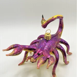 Wiktoria Grosser Skorpion, violett/gelb