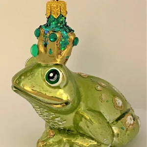 GMC Hellgrüner Froschkönig mit Krone