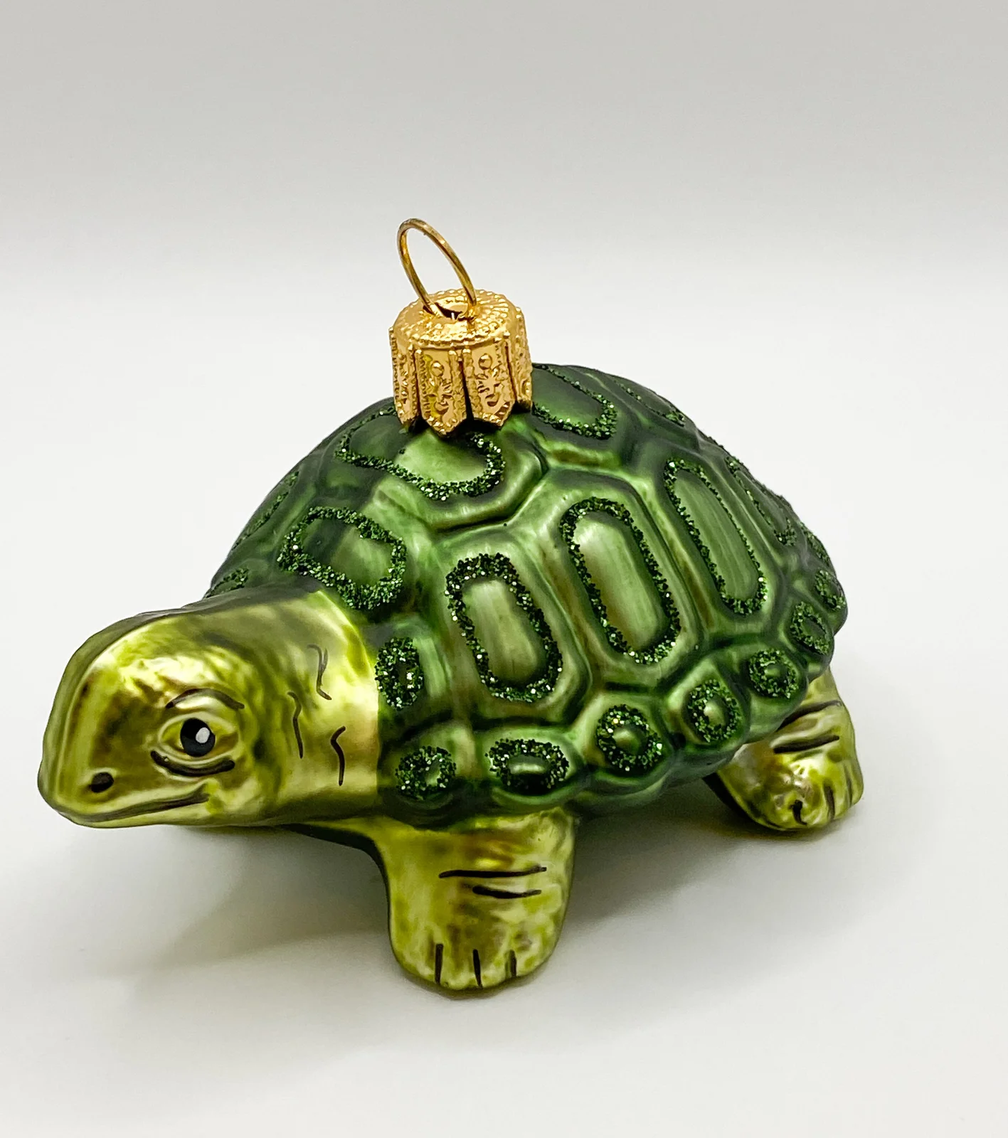 Glaspol Grüne liebe Schildkröte