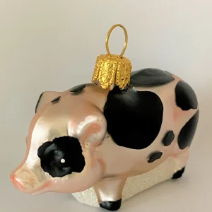 Glaspol Kleines Mini-Schweinchen