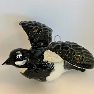 Koronex Fliegende Taube schwarz-weiss