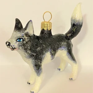 Wiktoria Schwarz-weisser Husky