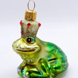 GMC Froschkönig mit roten Schmucksteinen in der Krone