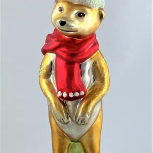 Hanco Erdmännchen freut sich auf Weihnachten