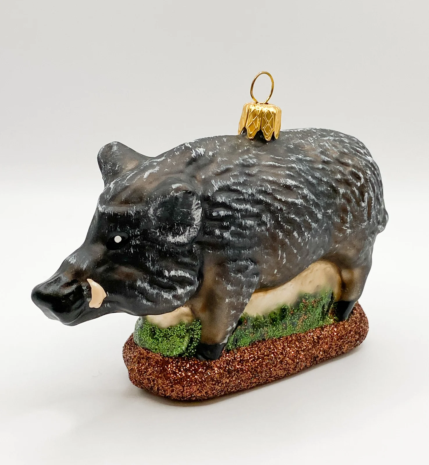 Glaspol Schwarzer Keiler, Wildschwein