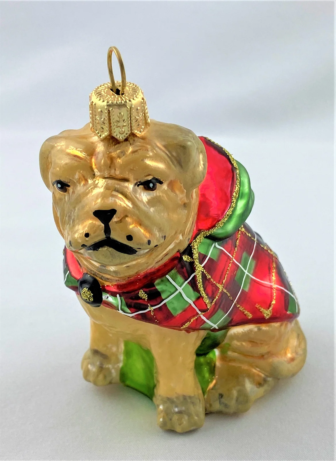 Sonstige Bull Doge im Winterpulli, Bulldogge