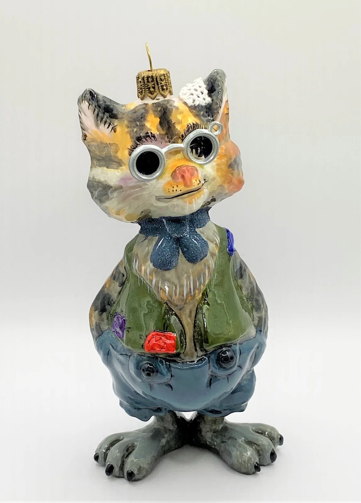 Atlas Lustige Tigerkatze mit Brille, AtlasArt