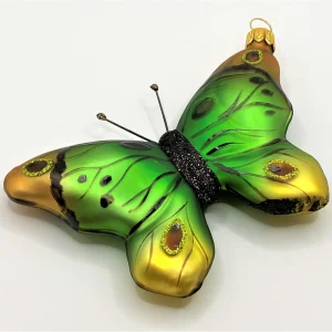 Hanco Schmetterling grün bronze