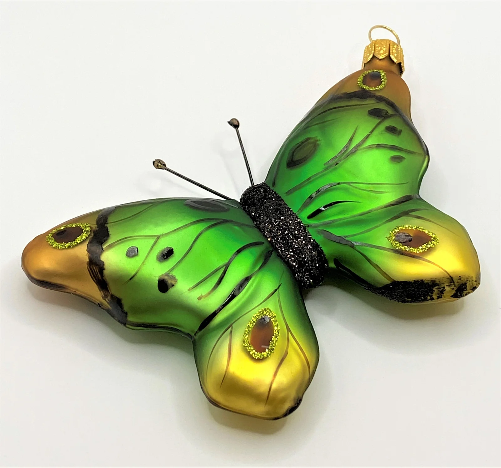Hanco Schmetterling grün bronze
