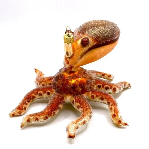 Wiktoria Grosser brauner getupfter Tintenfisch