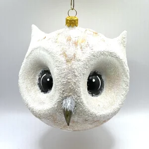 Wiktoria Grosse Schneeeulen-Kopf Kugel