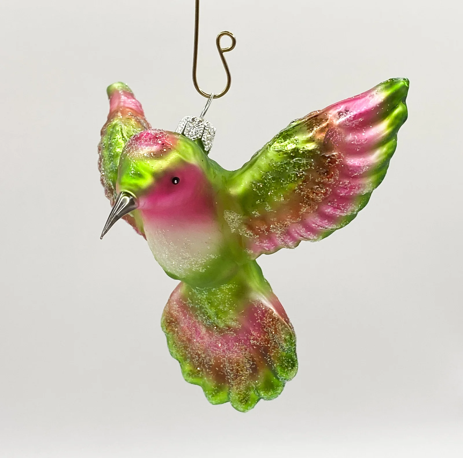 Hanco Kolibri fliegend grün und pink