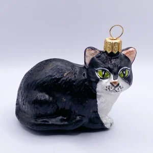 GMC Schwarze Katze mit weissem Bauch