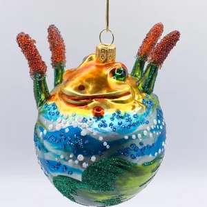 Wiktoria Kugel Frosch im Teich