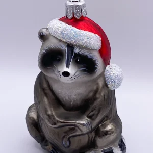 Hanco Der Waschbär freut sich auf Weihnachten