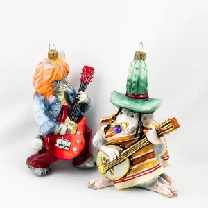 AtlasArt Der Kater und die Ratte musizieren zusammen, AtlasArt