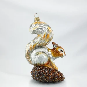 AtlasArt Eichhörnchen auf Pinienzapfen, AtlasArt