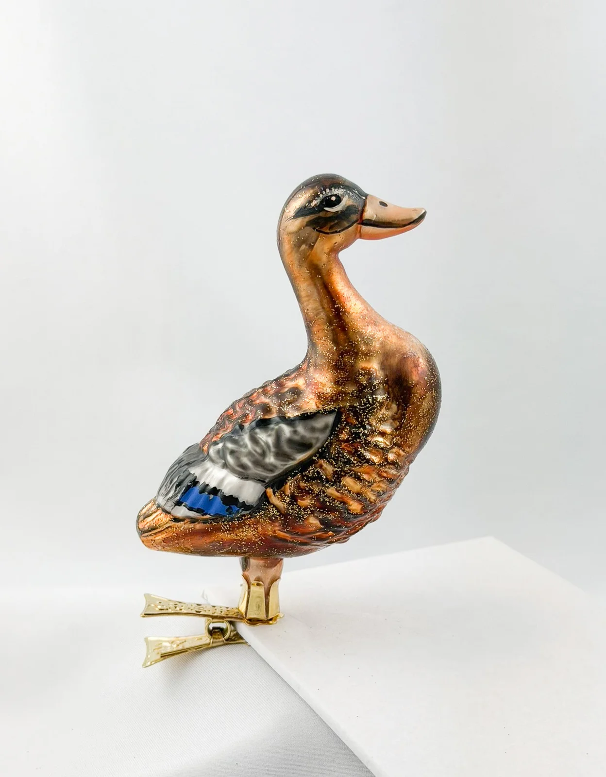 Wiktoria Stock-Enten Weibchen auf Clip