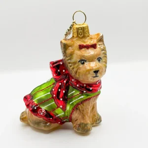 Glassware Yorkshire Terrier Hund