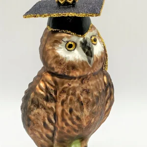 Hanco Braune Eule mit Doktorhut