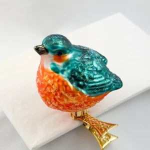Hanco Kleiner dicker Eisvogel auf Clip