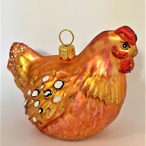 GMC Huhn braun/orange