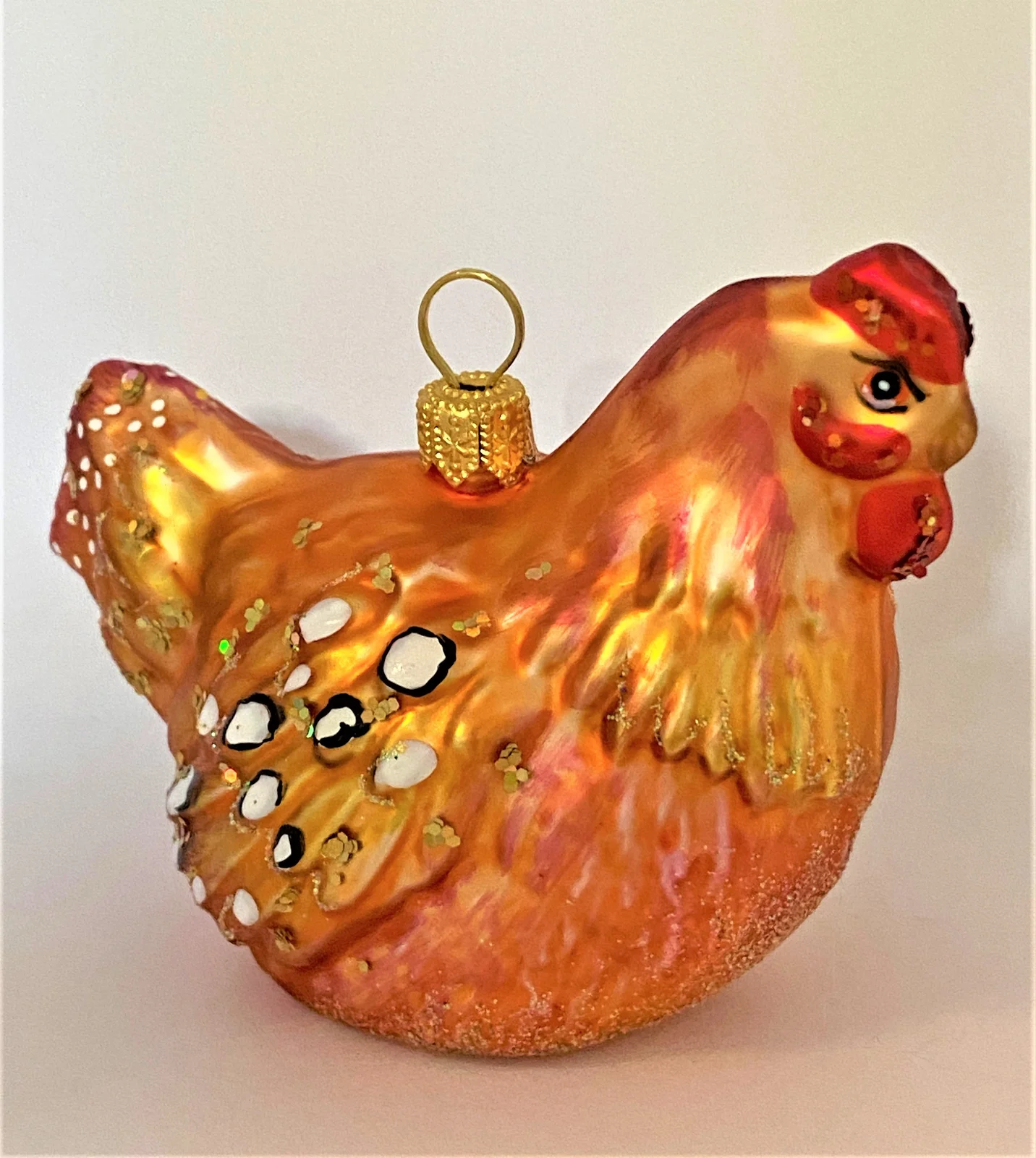 GMC Huhn braun/orange