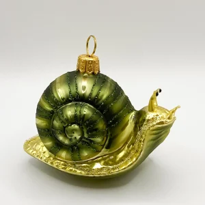 Hanco Schnecke mit grünem Häuschen