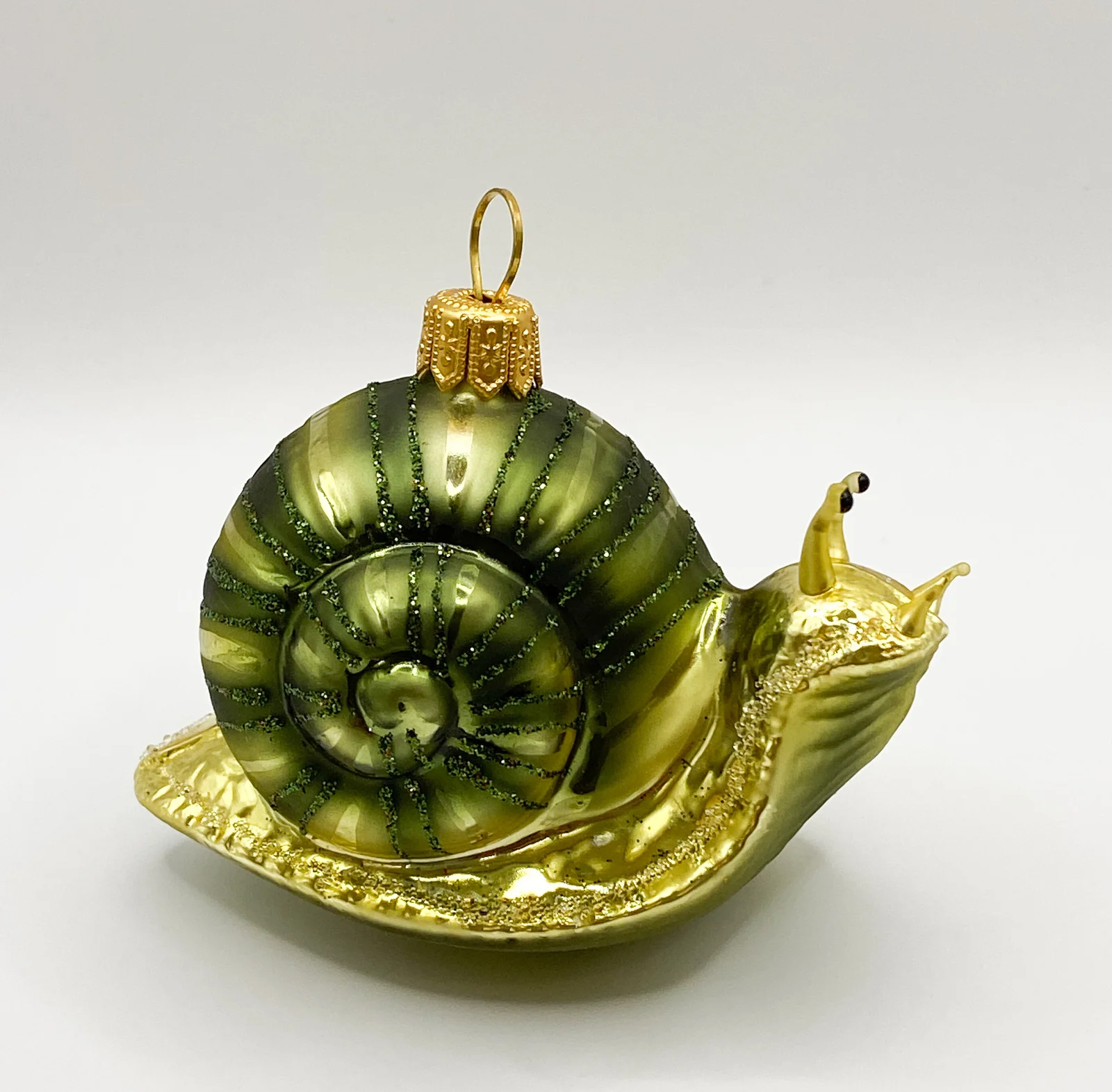 Hanco Schnecke mit grünem Häuschen