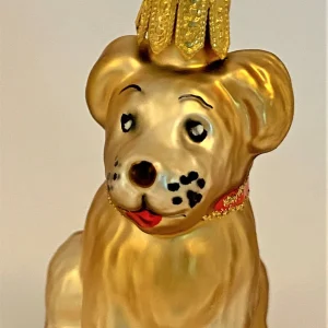 Glaspol Kleiner, knuffiger Mischling-Hund