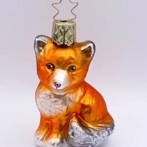 Inge-Glas Kleiner sitzender Fuchs-Welpe
