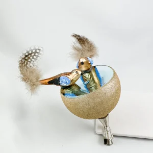 Ornex Zwei Vögel an der Wasser-Trenke