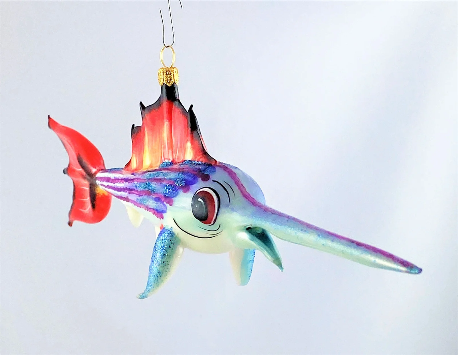 Wiktoria Witziger blau roter Schwertfisch
