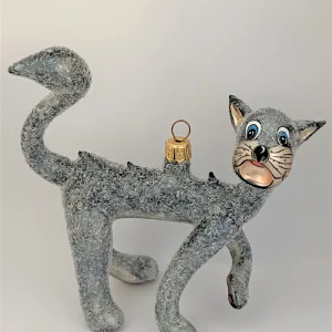 Wiktoria Grosse graue Katze